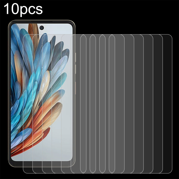 10pcs 0.26mm 9H 2.5D Tempered Glass Film, For ZTE nubia Music 2, For ZTE nubia S 5G A403ZT, For ZTE Blade V70 Vita, For ZTE Blade V70 Max, For ZTE Blade V70 Design, For ZTE nubia Z70 Ultra, For ZTE Blade A35 Lite, For ZTE Blade V70                     ...