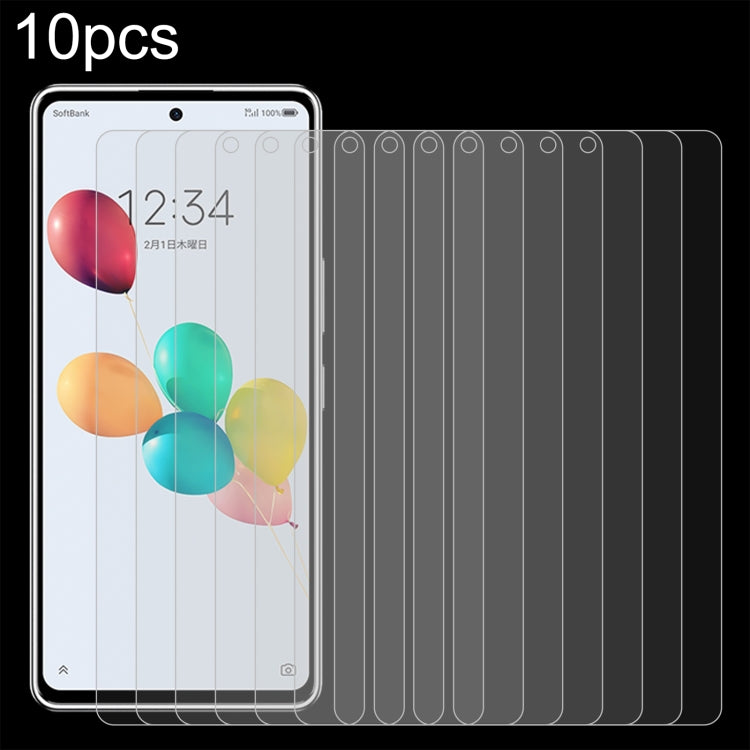 10pcs 0.26mm 9H 2.5D Tempered Glass Film, For ZTE nubia Music 2, For ZTE nubia S 5G A403ZT, For ZTE Blade V70 Vita, For ZTE Blade V70 Max, For ZTE Blade V70 Design, For ZTE nubia Z70 Ultra, For ZTE Blade A35 Lite, For ZTE Blade V70                     ...