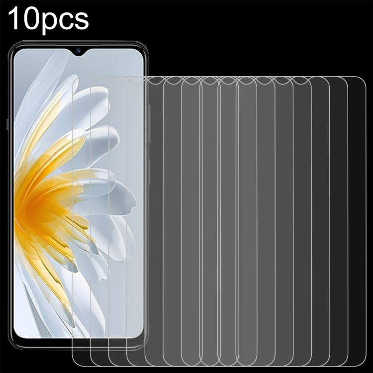 10pcs 0.26mm 9H 2.5D Tempered Glass Film, For ZTE nubia Music 2, For ZTE nubia S 5G A403ZT, For ZTE Blade V70 Vita, For ZTE Blade V70 Max, For ZTE Blade V70 Design, For ZTE nubia Z70 Ultra, For ZTE Blade A35 Lite, For ZTE Blade V70                     ...