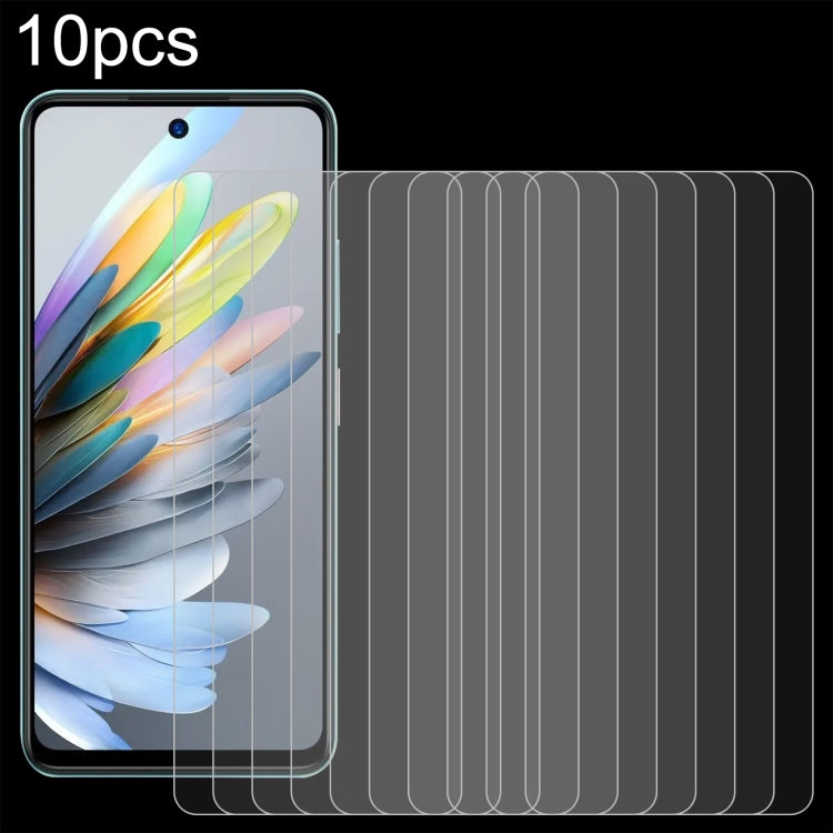 10pcs 0.26mm 9H 2.5D Tempered Glass Film, For ZTE nubia Music 2, For ZTE nubia S 5G A403ZT, For ZTE Blade V70 Vita, For ZTE Blade V70 Max, For ZTE Blade V70 Design, For ZTE nubia Z70 Ultra, For ZTE Blade A35 Lite, For ZTE Blade V70                     ...