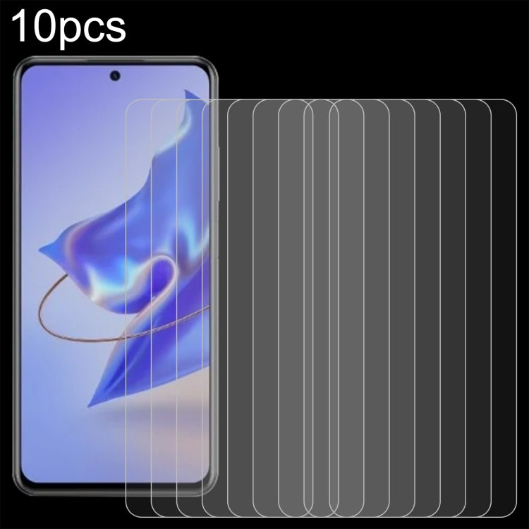 10pcs 0.26mm 9H 2.5D Tempered Glass Film, For ZTE nubia Music 2, For ZTE nubia S 5G A403ZT, For ZTE Blade V70 Vita, For ZTE Blade V70 Max, For ZTE Blade V70 Design, For ZTE nubia Z70 Ultra, For ZTE Blade A35 Lite, For ZTE Blade V70                     ...