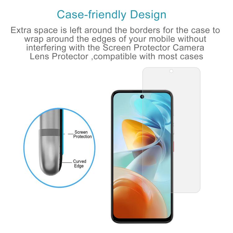 10pcs 0.26mm 9H 2.5D Tempered Glass Film, For ZTE nubia Music 2, For ZTE nubia S 5G A403ZT, For ZTE Blade V70 Vita, For ZTE Blade V70 Max, For ZTE Blade V70 Design, For ZTE nubia Z70 Ultra, For ZTE Blade A35 Lite, For ZTE Blade V70                     ...
