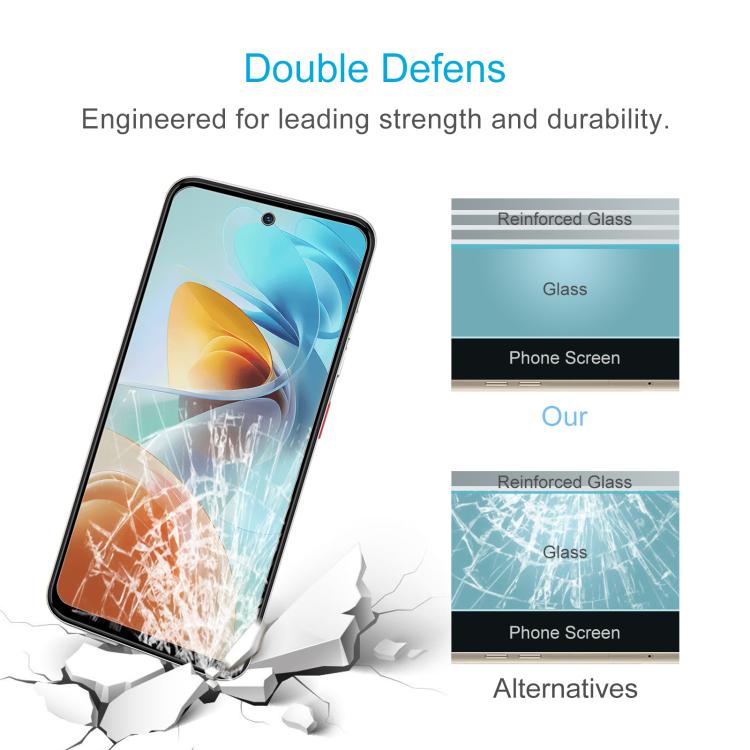 10pcs 0.26mm 9H 2.5D Tempered Glass Film, For ZTE nubia Music 2, For ZTE nubia S 5G A403ZT, For ZTE Blade V70 Vita, For ZTE Blade V70 Max, For ZTE Blade V70 Design, For ZTE nubia Z70 Ultra, For ZTE Blade A35 Lite, For ZTE Blade V70                     ...