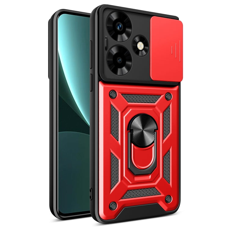 Sliding Camera Cover Design TPU+PC Phone Case, For Infinix Note 40 4G, For Infinix Hot 40 / 40 Pro 4G, For Infinix Hot 40i / Smart 8, For Infinix Note 30 5G, For Infinix Note 30 VIP, For Infinix Hot 30