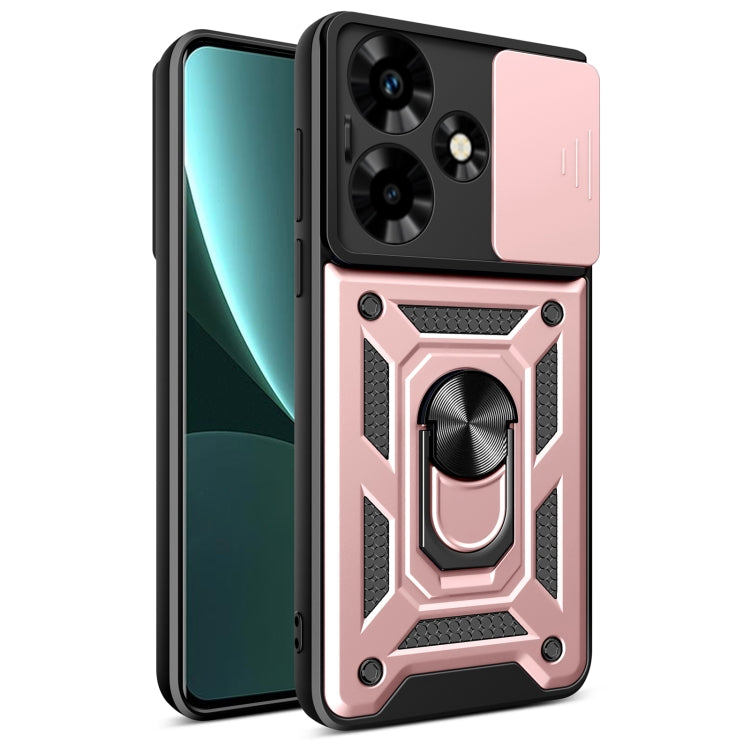 Sliding Camera Cover Design TPU+PC Phone Case, For Infinix Note 40 4G, For Infinix Hot 40 / 40 Pro 4G, For Infinix Hot 40i / Smart 8, For Infinix Note 30 5G, For Infinix Note 30 VIP, For Infinix Hot 30