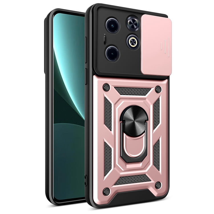 Sliding Camera Cover Design TPU+PC Phone Case, For Infinix Note 40 4G, For Infinix Hot 40 / 40 Pro 4G, For Infinix Hot 40i / Smart 8, For Infinix Note 30 5G, For Infinix Note 30 VIP, For Infinix Hot 30