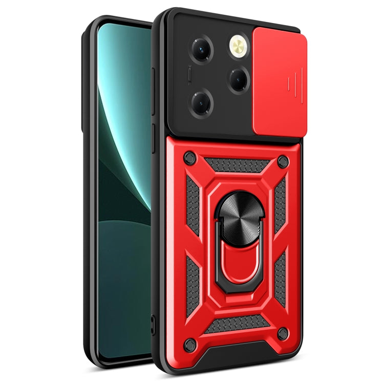 Sliding Camera Cover Design TPU+PC Phone Case, For Infinix Note 40 Pro/40 Pro+ 5G, For Infinix Note 40 4G, For Infinix Hot 40 / 40 Pro 4G, For Infinix Hot 40i / Smart 8, For Infinix Note 30 5G, For Infinix Note 30 VIP, For Infinix Hot 30