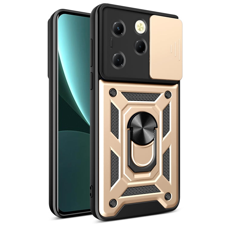 Sliding Camera Cover Design TPU+PC Phone Case, For Infinix Note 40 Pro/40 Pro+ 5G, For Infinix Note 40 4G, For Infinix Hot 40 / 40 Pro 4G, For Infinix Hot 40i / Smart 8, For Infinix Note 30 5G, For Infinix Note 30 VIP, For Infinix Hot 30