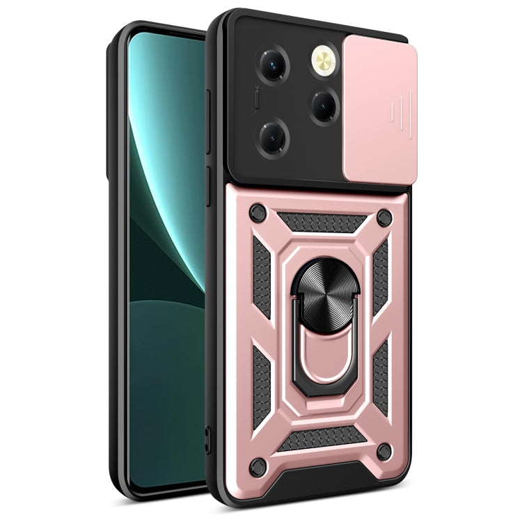 Sliding Camera Cover Design TPU+PC Phone Case, For Infinix Note 40 4G, For Infinix Hot 40 / 40 Pro 4G, For Infinix Hot 40i / Smart 8, For Infinix Note 30 5G, For Infinix Note 30 VIP, For Infinix Hot 30