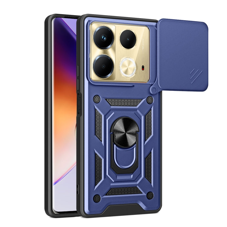 Sliding Camera Cover Design TPU+PC Phone Case, For Infinix Note 40 Pro/40 Pro+ 5G, For Infinix Note 40 4G, For Infinix Hot 40 / 40 Pro 4G, For Infinix Hot 40i / Smart 8, For Infinix Note 30 5G, For Infinix Note 30 VIP, For Infinix Hot 30