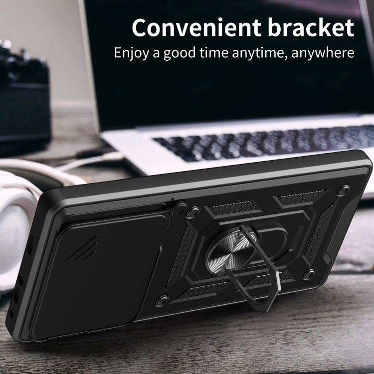 Sliding Camera Cover Design TPU+PC Phone Case, For Infinix Note 40 Pro/40 Pro+ 5G, For Infinix Note 40 4G, For Infinix Hot 40 / 40 Pro 4G, For Infinix Hot 40i / Smart 8, For Infinix Note 30 5G, For Infinix Note 30 VIP, For Infinix Hot 30