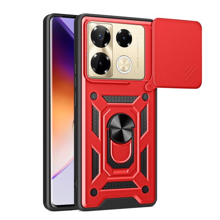 Sliding Camera Cover Design TPU+PC Phone Case, For Infinix Note 40 Pro/40 Pro+ 5G, For Infinix Note 40 4G, For Infinix Hot 40 / 40 Pro 4G, For Infinix Hot 40i / Smart 8, For Infinix Note 30 5G, For Infinix Note 30 VIP, For Infinix Hot 30