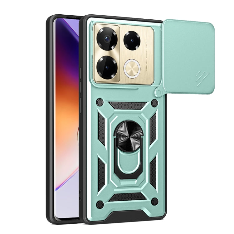 Sliding Camera Cover Design TPU+PC Phone Case, For Infinix Note 40 Pro/40 Pro+ 5G, For Infinix Note 40 4G, For Infinix Hot 40 / 40 Pro 4G, For Infinix Hot 40i / Smart 8, For Infinix Note 30 5G, For Infinix Note 30 VIP, For Infinix Hot 30