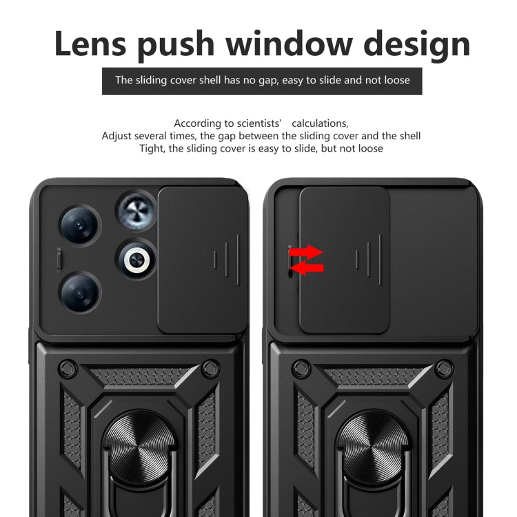 Sliding Camera Cover Design TPU+PC Phone Case, For Infinix Smart 8 Plus / 8 Pro, For Infinix Note 40 Pro/40 Pro+ 5G, For Infinix Note 40 4G, For Infinix Hot 40 / 40 Pro 4G, For Infinix Hot 40i / Smart 8, For Infinix Note 30 5G, For Infinix Note 30 VIP