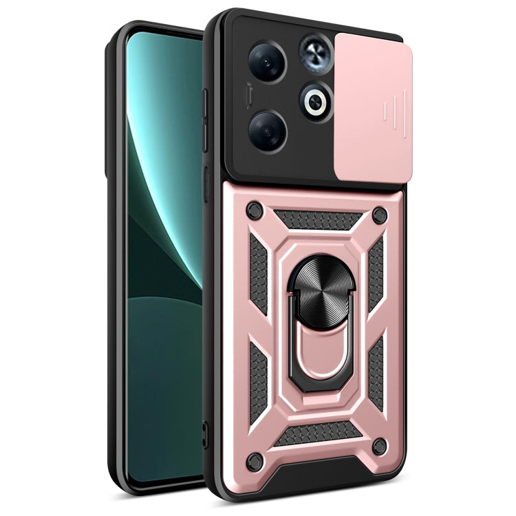 Sliding Camera Cover Design TPU+PC Phone Case, For Infinix Hot 50 4G, For Infinix Zero 40 5G, For Infinix Zero 40 4G, For Infinix Note 40X 5G, For Infinix Smart 8 Plus / 8 Pro, For Infinix Note 40 Pro/40 Pro+ 5G