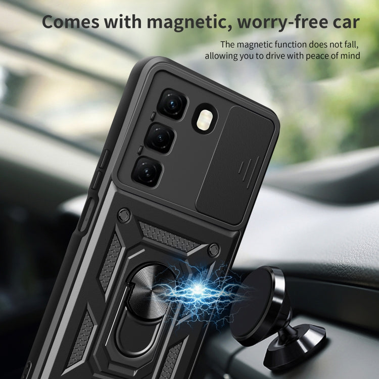 Sliding Camera Cover Design TPU+PC Phone Case, For Infinix Hot 50 4G, For Infinix Zero 40 5G, For Infinix Zero 40 4G, For Infinix Note 40X 5G, For Infinix Smart 8 Plus / 8 Pro, For Infinix Note 40 Pro/40 Pro+ 5G