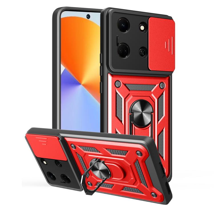 Sliding Camera Cover Design TPU+PC Phone Case, For Infinix Note 40 4G, For Infinix Hot 40 / 40 Pro 4G, For Infinix Hot 40i / Smart 8, For Infinix Note 30 5G, For Infinix Note 30 VIP, For Infinix Hot 30