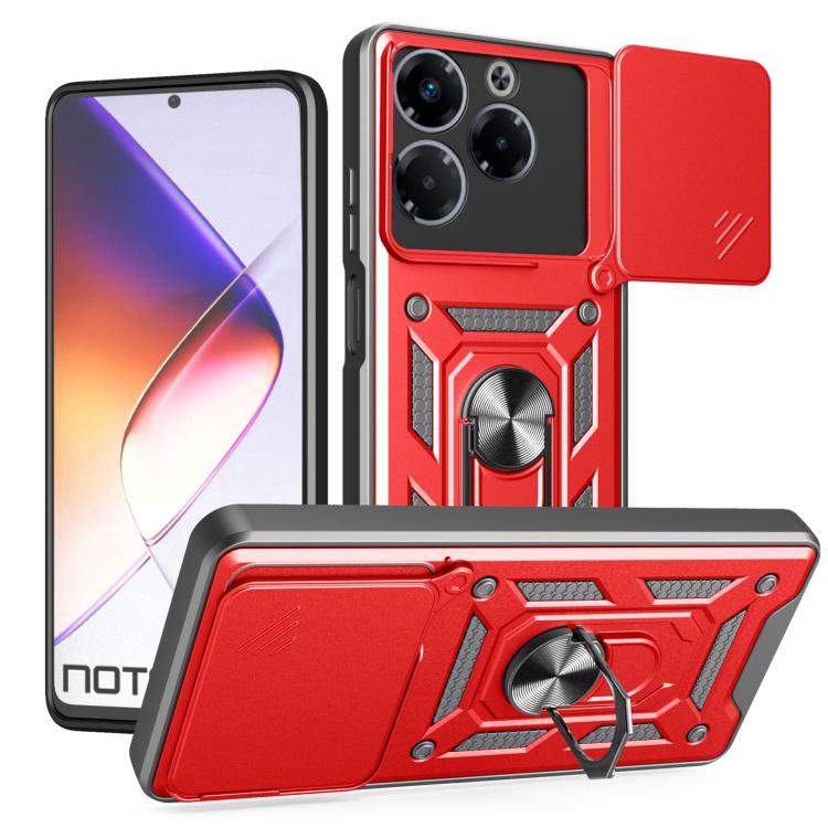 Sliding Camera Cover Design TPU+PC Phone Case, For Infinix Hot 50 4G, For Infinix Zero 40 5G, For Infinix Zero 40 4G, For Infinix Note 40X 5G, For Infinix Smart 8 Plus / 8 Pro, For Infinix Note 40 Pro/40 Pro+ 5G
