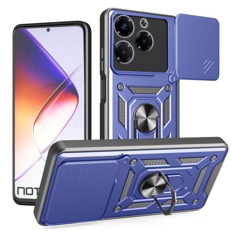 Sliding Camera Cover Design TPU+PC Phone Case, For Infinix Hot 50 4G, For Infinix Zero 40 5G, For Infinix Zero 40 4G, For Infinix Note 40X 5G, For Infinix Smart 8 Plus / 8 Pro, For Infinix Note 40 Pro/40 Pro+ 5G