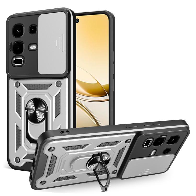 Sliding Camera Cover Design TPU+PC Phone Case, For Infinix GT 30 Pro, For Infinix Note 50s, For Infinix Note 50x, For Infinix Note 50 Pro 4G, For Infinix Hot 50 Pro 4G, For Infinix Smart 9 / Hot 50i
