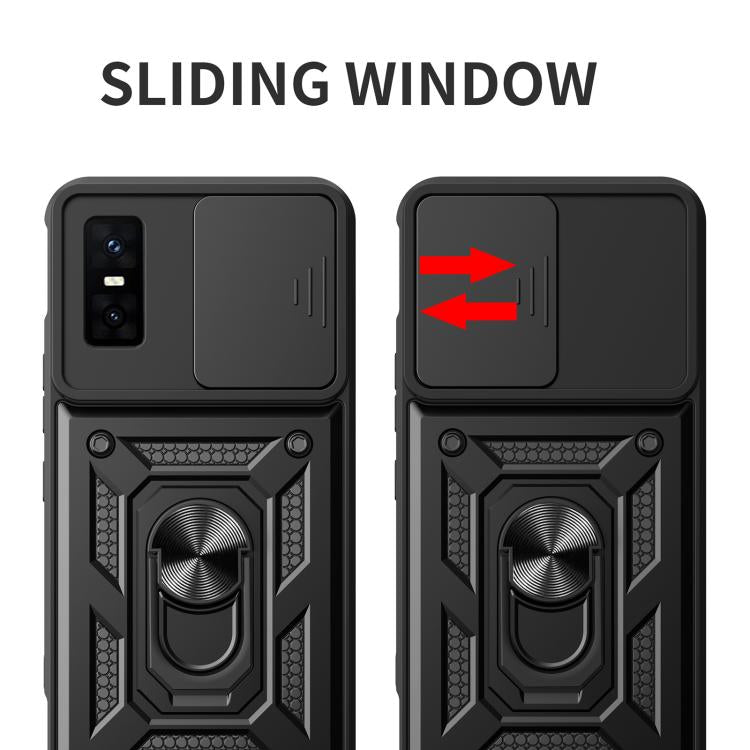 Sliding Camera Cover Design TPU+PC Phone Case, For Infinix GT 30 Pro, For Infinix Note 50s, For Infinix Note 50x, For Infinix Note 50 Pro 4G, For Infinix Hot 50 Pro 4G, For Infinix Smart 9 / Hot 50i