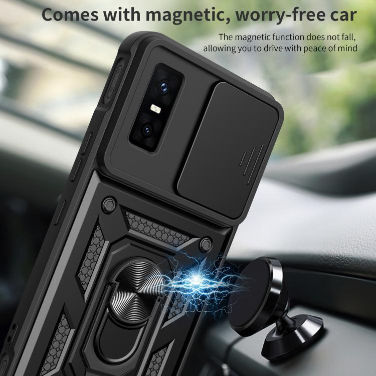 Sliding Camera Cover Design TPU+PC Phone Case, For Infinix GT 30 Pro, For Infinix Note 50s, For Infinix Note 50x, For Infinix Note 50 Pro 4G, For Infinix Hot 50 Pro 4G, For Infinix Smart 9 / Hot 50i