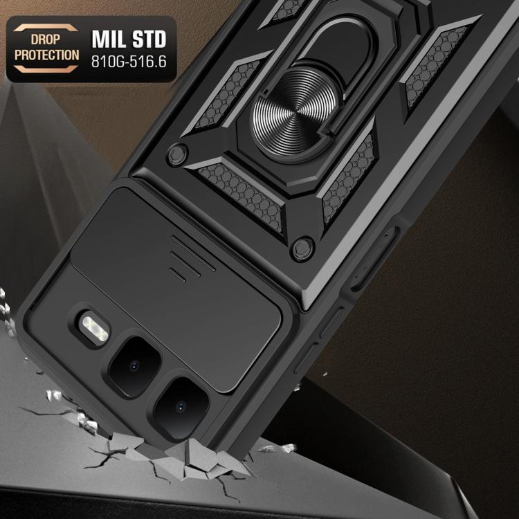Sliding Camera Cover Design TPU+PC Phone Case, For Infinix Smart 10 Plus 4G, For Infinix GT 30 Pro, For Infinix Note 50s, For Infinix Note 50x, For Infinix Note 50 Pro 4G, For Infinix Hot 50 Pro 4G