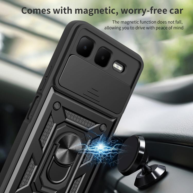 Sliding Camera Cover Design TPU+PC Phone Case, For Infinix Smart 10 Plus 4G, For Infinix GT 30 Pro, For Infinix Note 50s, For Infinix Note 50x, For Infinix Note 50 Pro 4G, For Infinix Hot 50 Pro 4G