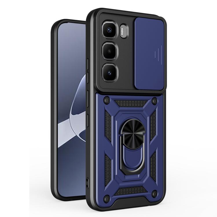 Sliding Camera Cover Design TPU+PC Phone Case, For Infinix Hot 70 5G, For Infinix Note Edge 5G, For Infinix Note 60 Pro / 60 Pro 5G, For Infinix Hot 60i 5G, For Infinix Hot 60 Pro 4G, For Infinix Smart 10 Plus 4G