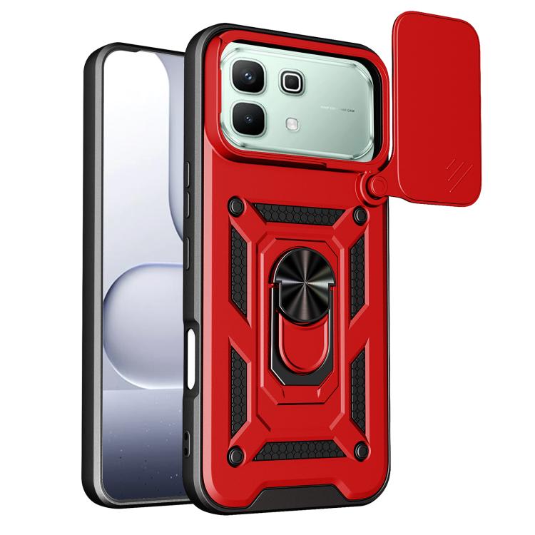 Sliding Camera Cover Design TPU+PC Phone Case, For Infinix Hot 70 5G, For Infinix Note Edge 5G, For Infinix Note 60 Pro / 60 Pro 5G, For Infinix Hot 60i 5G, For Infinix Hot 60 Pro 4G, For Infinix Smart 10 Plus 4G