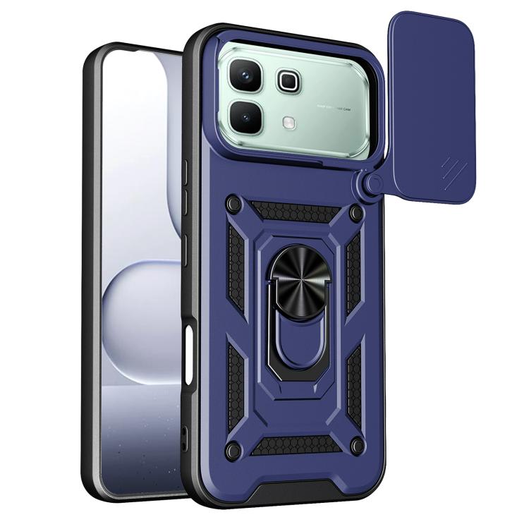 Sliding Camera Cover Design TPU+PC Phone Case, For Infinix Hot 70 5G, For Infinix Note Edge 5G, For Infinix Note 60 Pro / 60 Pro 5G, For Infinix Hot 60i 5G, For Infinix Hot 60 Pro 4G, For Infinix Smart 10 Plus 4G