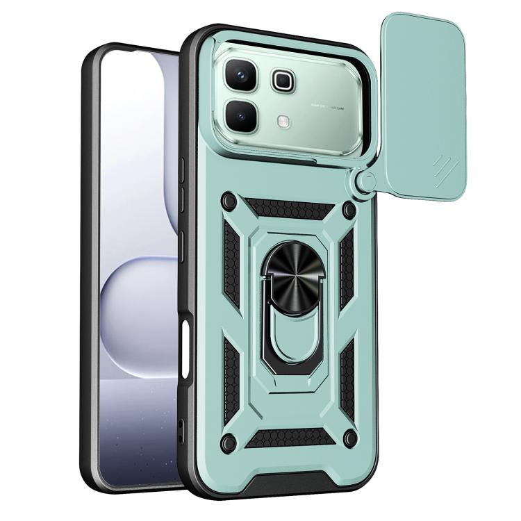 Sliding Camera Cover Design TPU+PC Phone Case, For Infinix Hot 70 5G, For Infinix Note Edge 5G, For Infinix Note 60 Pro / 60 Pro 5G, For Infinix Hot 60i 5G, For Infinix Hot 60 Pro 4G, For Infinix Smart 10 Plus 4G