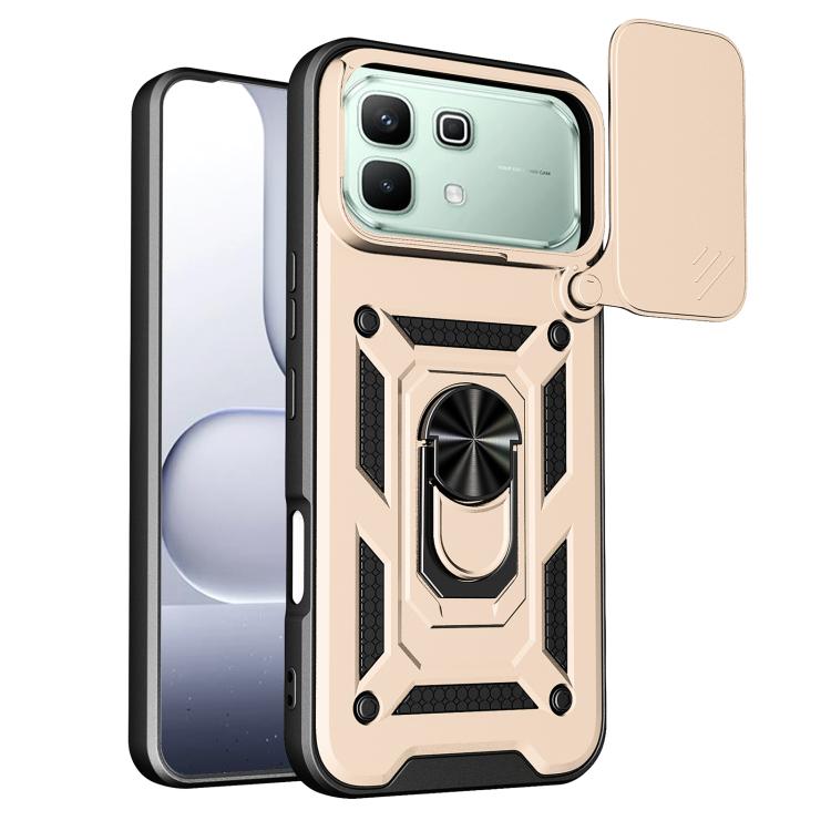 Sliding Camera Cover Design TPU+PC Phone Case, For Infinix Hot 70 5G, For Infinix Note Edge 5G, For Infinix Note 60 Pro / 60 Pro 5G, For Infinix Hot 60i 5G, For Infinix Hot 60 Pro 4G, For Infinix Smart 10 Plus 4G