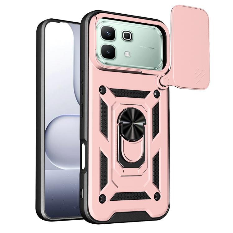 Sliding Camera Cover Design TPU+PC Phone Case, For Infinix Hot 70 5G, For Infinix Note Edge 5G, For Infinix Note 60 Pro / 60 Pro 5G, For Infinix Hot 60i 5G, For Infinix Hot 60 Pro 4G, For Infinix Smart 10 Plus 4G