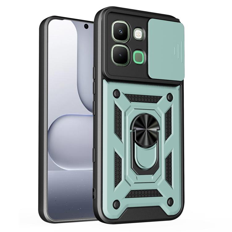 Sliding Camera Cover Design TPU+PC Phone Case, For Infinix Hot 70 5G, For Infinix Note Edge 5G, For Infinix Note 60 Pro / 60 Pro 5G, For Infinix Hot 60i 5G, For Infinix Hot 60 Pro 4G, For Infinix Smart 10 Plus 4G