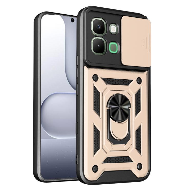 Sliding Camera Cover Design TPU+PC Phone Case, For Infinix Hot 70 5G, For Infinix Note Edge 5G, For Infinix Note 60 Pro / 60 Pro 5G, For Infinix Hot 60i 5G, For Infinix Hot 60 Pro 4G, For Infinix Smart 10 Plus 4G