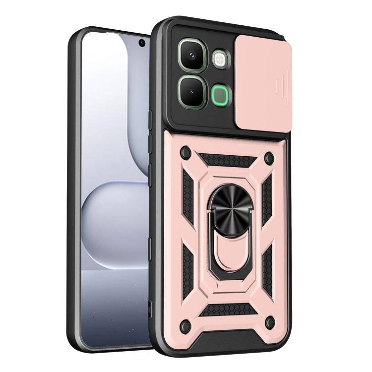 Sliding Camera Cover Design TPU+PC Phone Case, For Infinix Hot 70 5G, For Infinix Note Edge 5G, For Infinix Note 60 Pro / 60 Pro 5G, For Infinix Hot 60i 5G, For Infinix Hot 60 Pro 4G, For Infinix Smart 10 Plus 4G