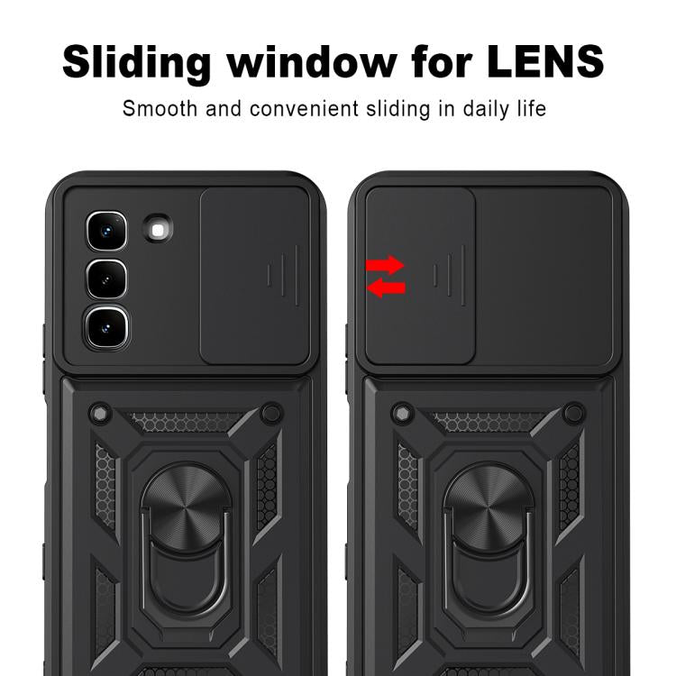 Sliding Camera Cover Design TPU+PC Phone Case, For Infinix Hot 70 5G, For Infinix Note 60 Ultra 5G, For Infinix Note Edge 5G, For Infinix Note 60 Pro / 60 Pro 5G, For Infinix Hot 60i 5G, For Infinix Hot 60 Pro 4G
