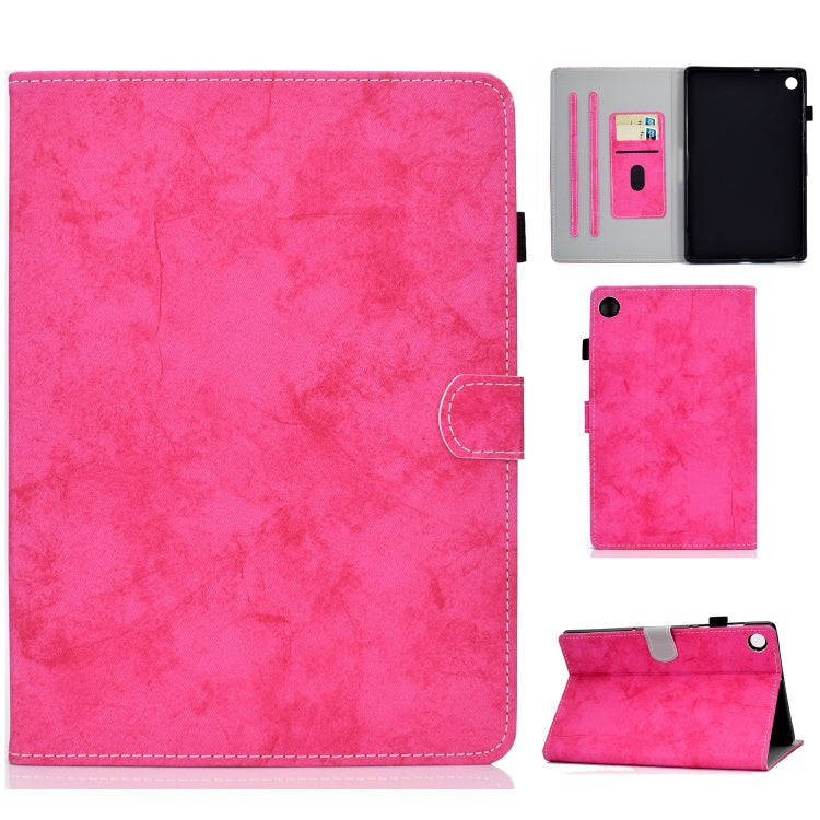Marble Style Cloth Texture Smart Leather Tablet Case, For Samsung Galaxy Tab A11+ / A9+, For Samsung Galaxy Tab A11 / A9