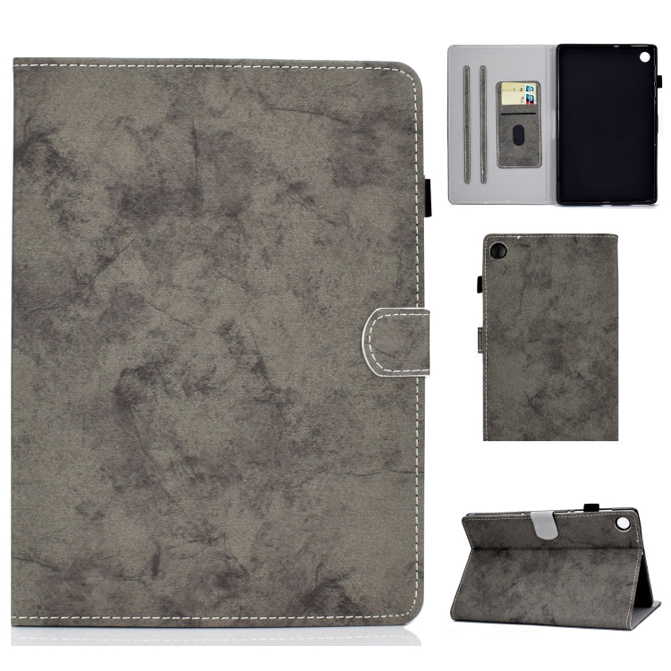 Marble Style Cloth Texture Smart Leather Tablet Case, For Samsung Galaxy Tab A11+ / A9+, For Samsung Galaxy Tab A11 / A9