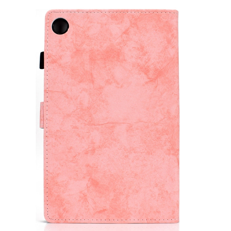 Marble Style Cloth Texture Smart Leather Tablet Case, For Samsung Galaxy Tab A11+ / A9+, For Samsung Galaxy Tab A11 / A9