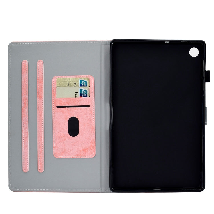Marble Style Cloth Texture Smart Leather Tablet Case, For Samsung Galaxy Tab A11+ / A9+, For Samsung Galaxy Tab A11 / A9