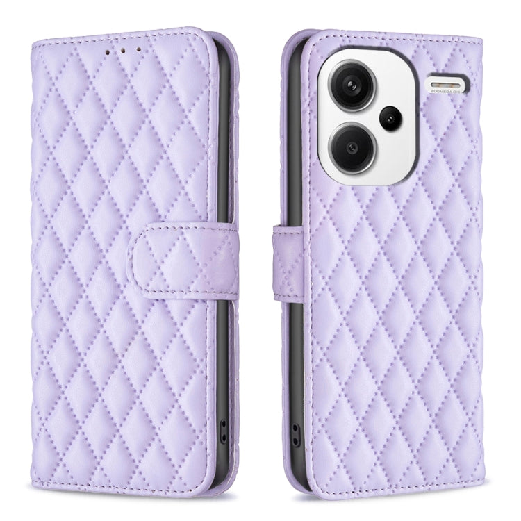 Diamond Lattice Wallet Leather Flip Phone Case, For Xiaomi Redmi A3, For Xiaomi Redmi Note 13 Pro 4G Global, For Xiaomi Redmi Note 13 4G Global, For Xiaomi Redmi K70E, For Xiaomi Redmi Note 13, For Xiaomi Redmi 13C, For Xiaomi Redmi Note 13 Pro+ 5G    ...