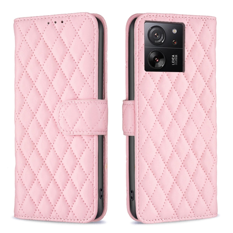 Diamond Lattice Wallet Leather Flip Phone Case, For Xiaomi 13T / 13T Pro / Redmi K60 Ultra, For Xiaomi Redmi K70 / K70 Pro
