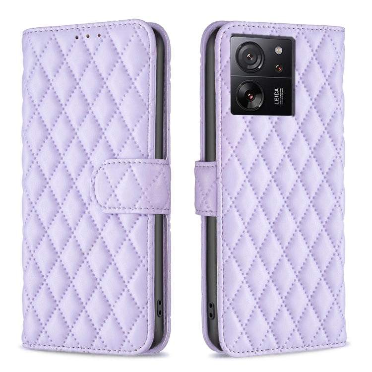 Diamond Lattice Wallet Leather Flip Phone Case, For Xiaomi 13T / 13T Pro / Redmi K60 Ultra, For Xiaomi Redmi K70 / K70 Pro