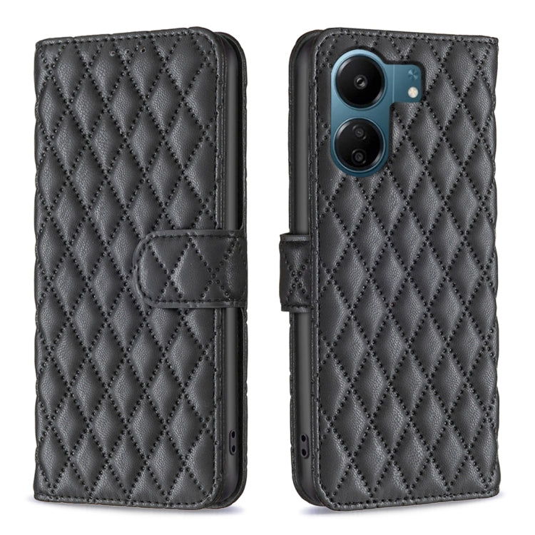 Diamond Lattice Wallet Leather Flip Phone Case, For Xiaomi Redmi A3, For Xiaomi Redmi Note 13 Pro 4G Global, For Xiaomi Redmi Note 13 4G Global, For Xiaomi Redmi K70E, For Xiaomi Redmi Note 13, For Xiaomi Redmi 13C, For Xiaomi Redmi Note 13 Pro+ 5G    ...
