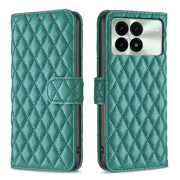 Diamond Lattice Wallet Leather Flip Phone Case, For Xiaomi Redmi A3, For Xiaomi Redmi Note 13 Pro 4G Global, For Xiaomi Redmi Note 13 4G Global, For Xiaomi Redmi K70E, For Xiaomi Redmi Note 13, For Xiaomi Redmi 13C, For Xiaomi Redmi Note 13 Pro+ 5G    ...