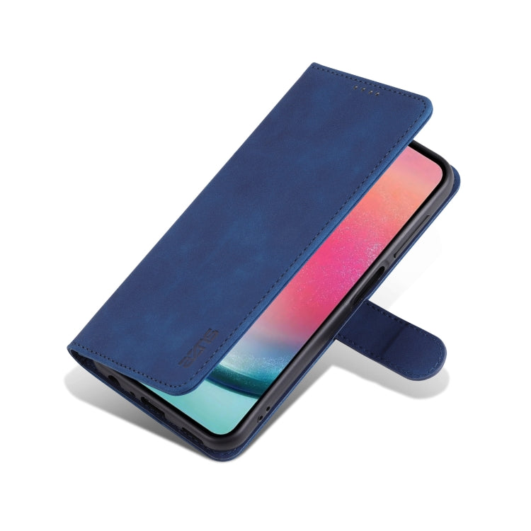 AZNS Skin Feel Calf Texture Flip Leather Phone Case, For Samsung Galaxy A24 4G / A25, For Samsung Galaxy S24 Ultra 5G, For Samsung Galaxy A55 5G, For Samsung Galaxy A35 5G, For Samsung Galaxy S24+ 5G, For Samsung Galaxy S24 5G, For Samsung Galaxy A15  ...