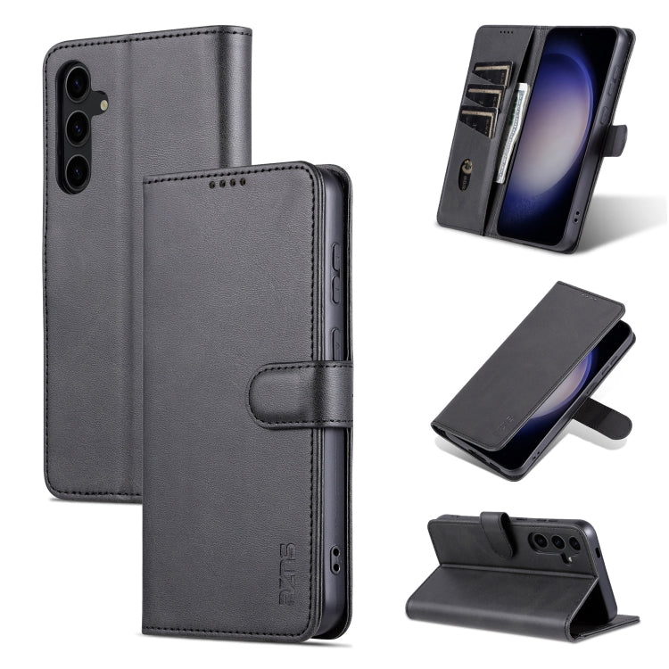 AZNS Skin Feel Calf Texture Flip Leather Phone Case, For Samsung Galaxy A35 5G, For Samsung Galaxy A24 4G / A25, For Samsung Galaxy S24 Ultra 5G, For Samsung Galaxy A55 5G, For Samsung Galaxy S24+ 5G, For Samsung Galaxy S24 5G, For Samsung Galaxy A15  ...