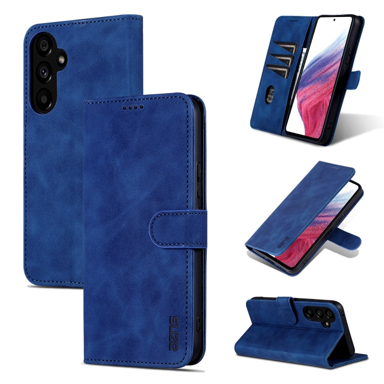 AZNS Skin Feel Calf Texture Flip Leather Phone Case, For Samsung Galaxy A24 4G / A25, For Samsung Galaxy S24 Ultra 5G, For Samsung Galaxy A55 5G, For Samsung Galaxy A35 5G, For Samsung Galaxy S24+ 5G, For Samsung Galaxy S24 5G, For Samsung Galaxy A15  ...